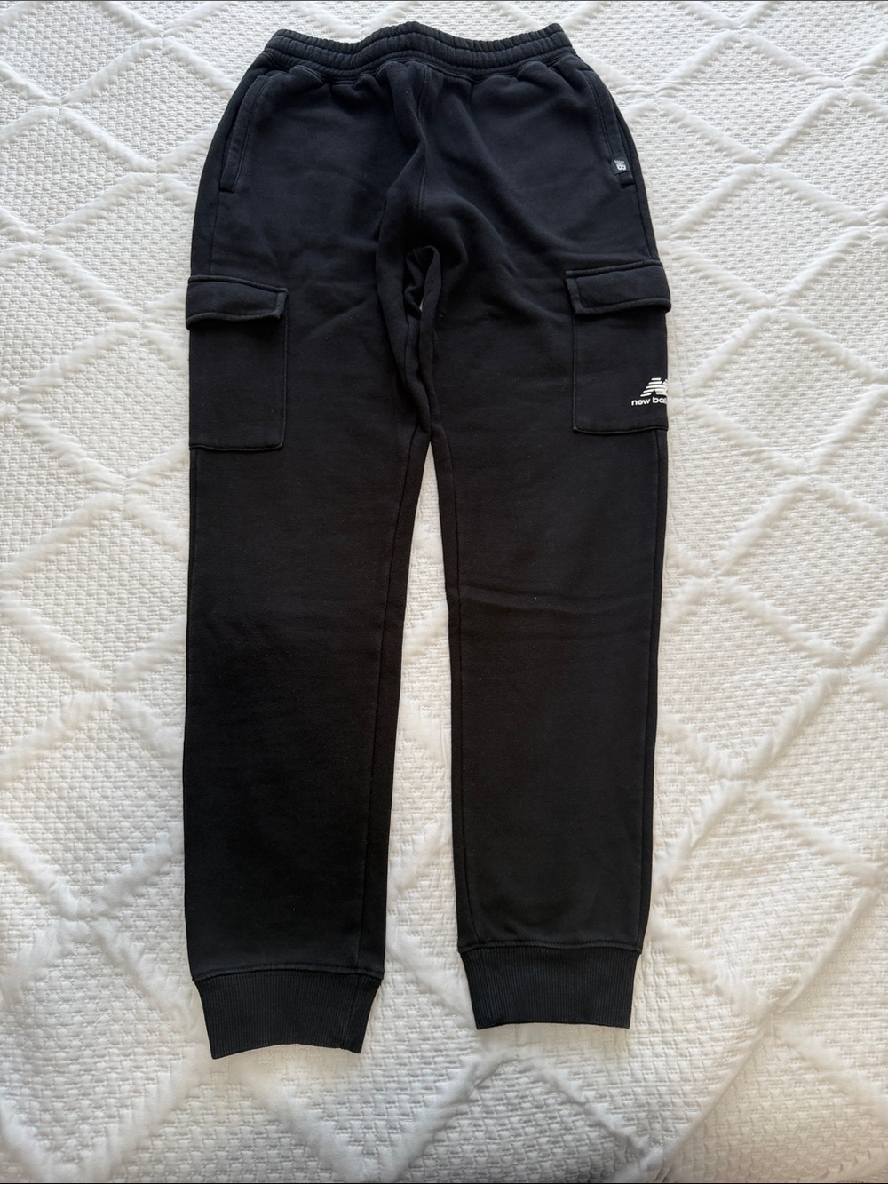 New Balance Black Cargo Jogger Pants for Kids